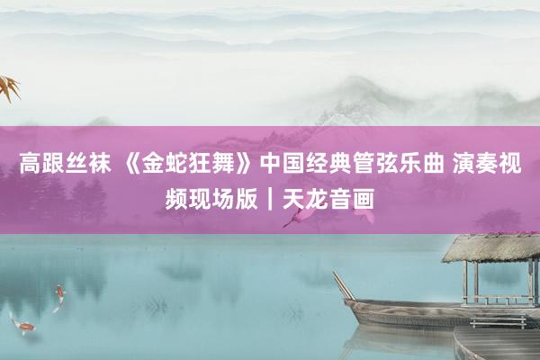 高跟丝袜 《金蛇狂舞》中国经典管弦乐曲 演奏视频现场版｜天龙音画